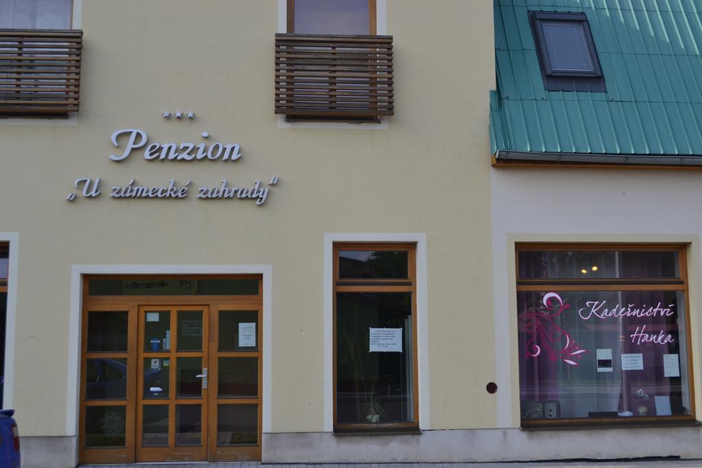 Hotel Penzion U Zámecké Zahrady Lipník nad Bečou Exterior foto